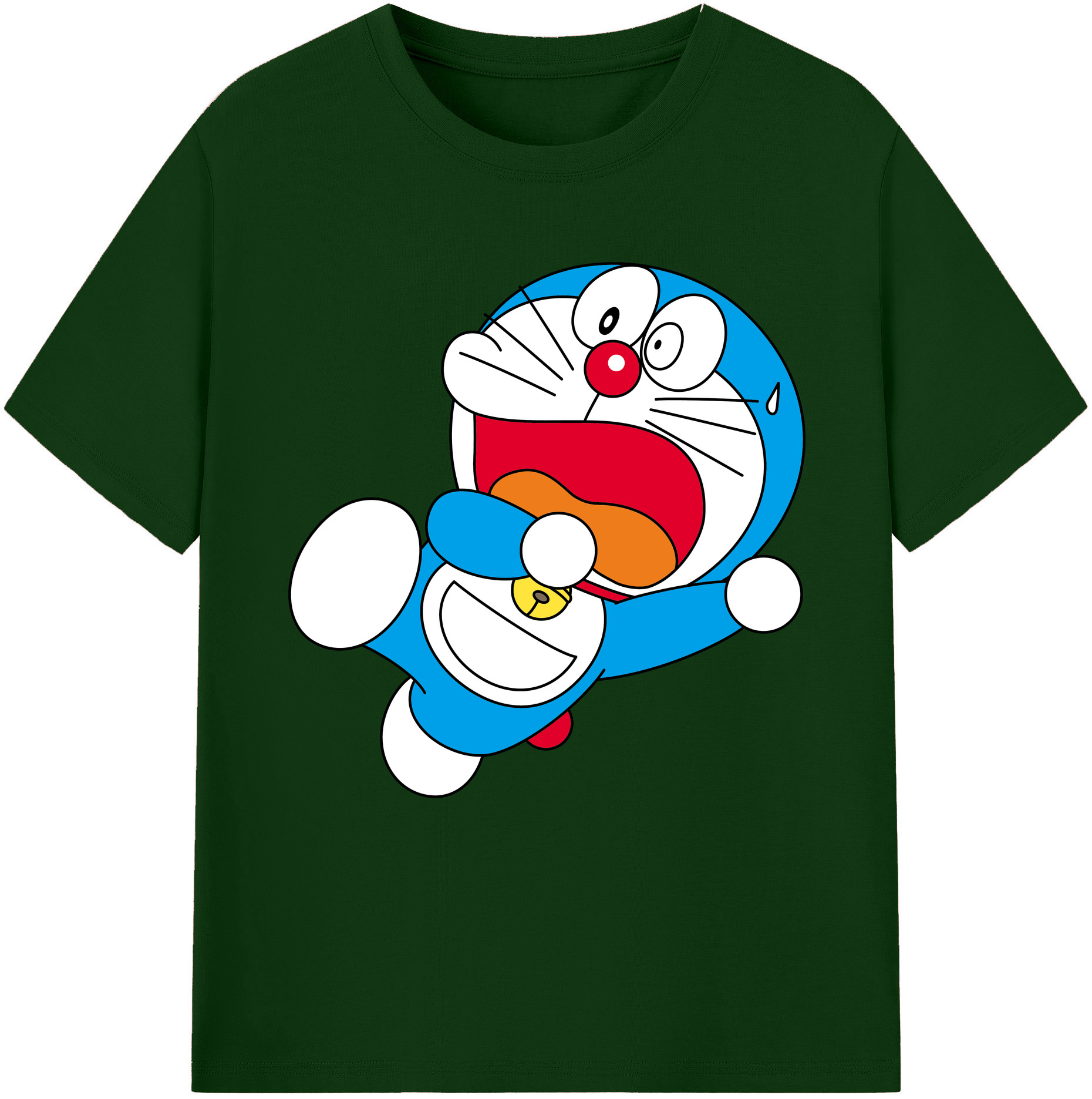 （画像用） ドラえもん Doraemon 綿100％半袖Tシャツ（フロントプリント）